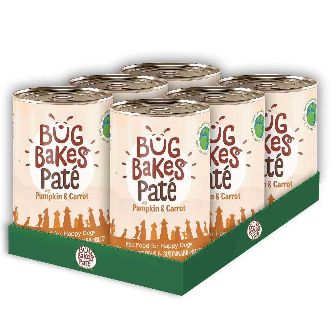 Bug Bakes Hypoallergenic Wet Dog Food Insect Protein Pumpkin & Carrot