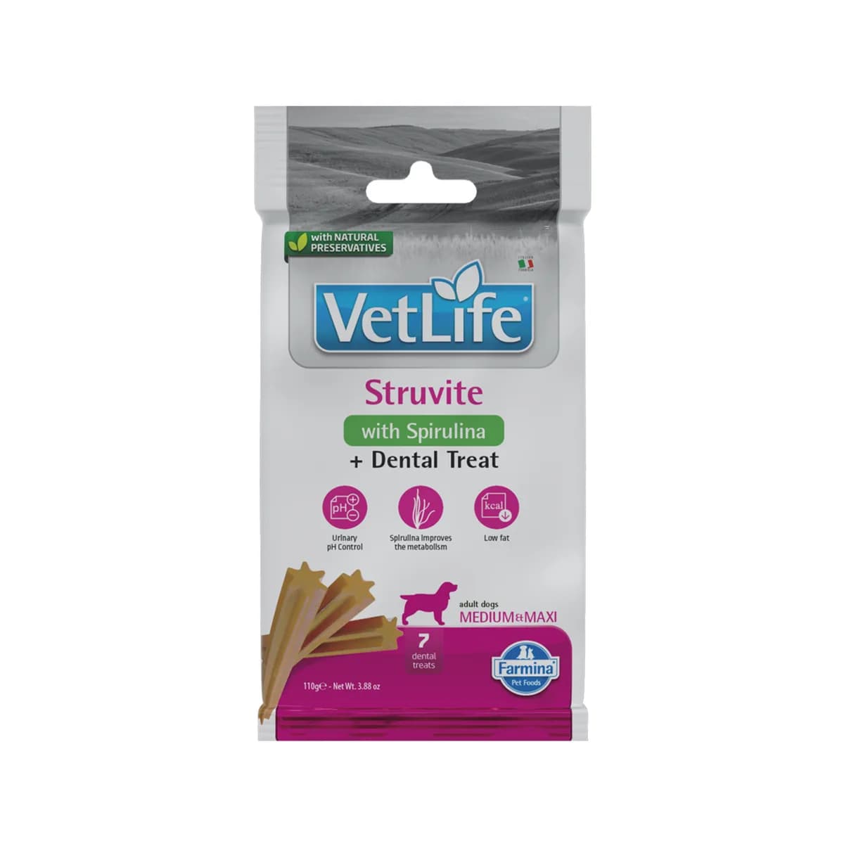 Farmina VetLife Dental Treats Struvite - Medium & Maxi