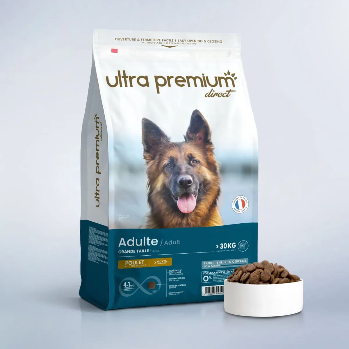 Ultra Premium Direct Croquettes Super Premium Chien Grande Taille