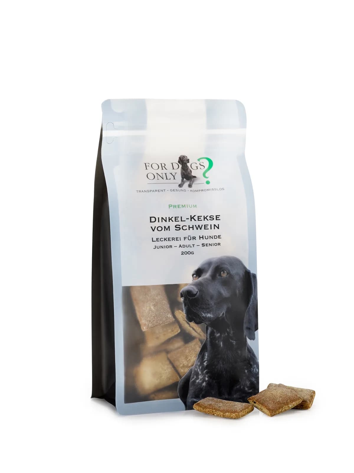 For Dogs Only Leckerei Dinkel-Kekse vom Schwein