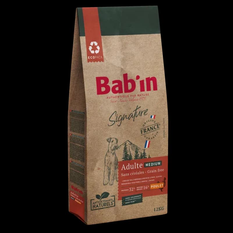 Bab'in Signature Adulte Sans Céréales - Poulet
