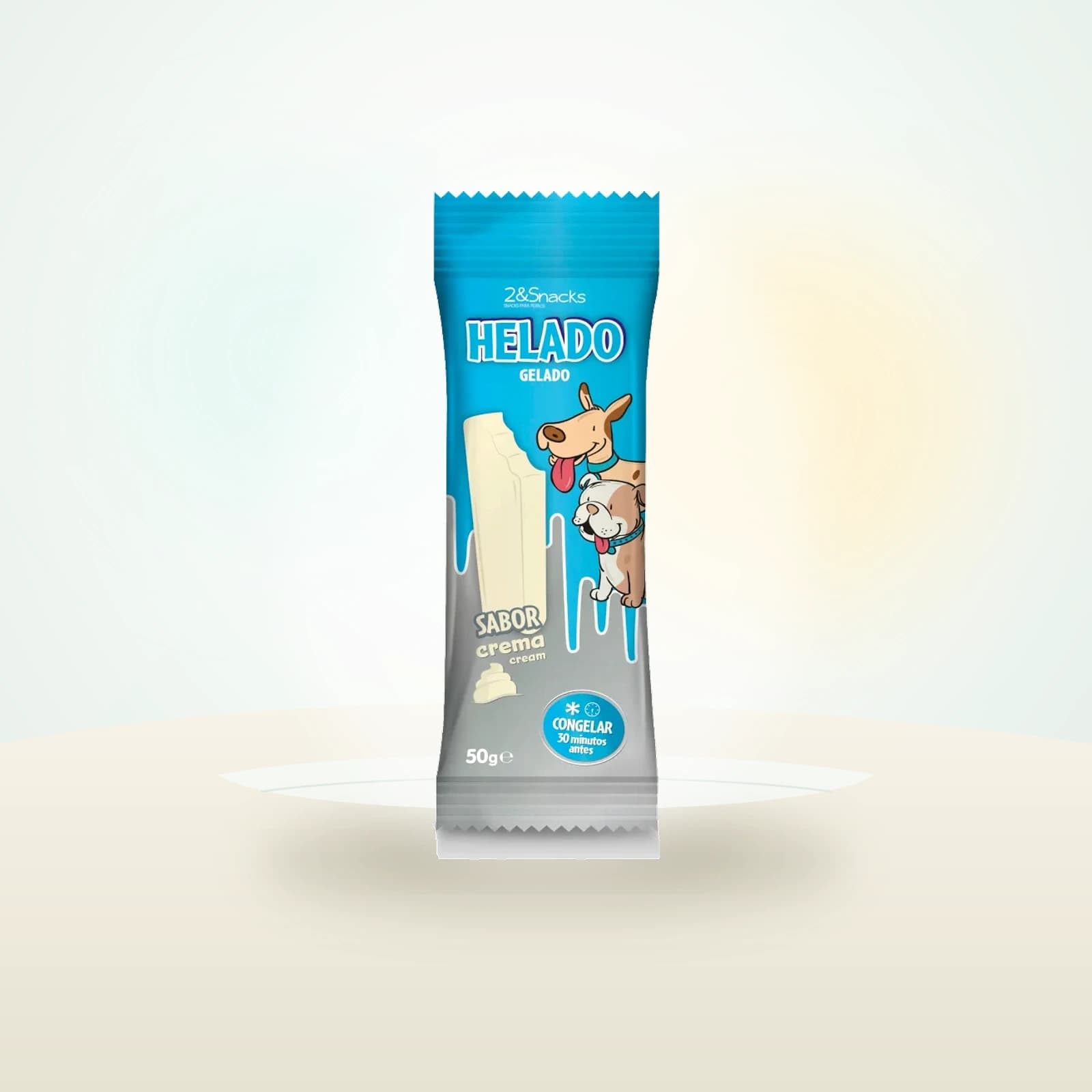2&Snacks Helado de Crema