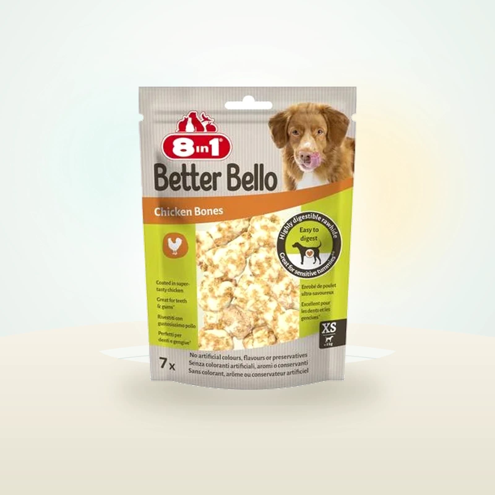 8in1 Better Bello Os de poulet