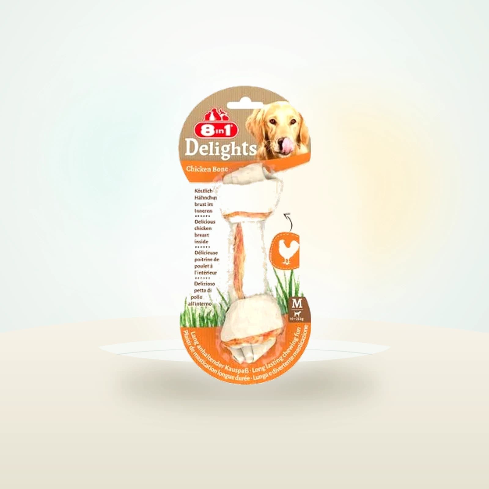 8in1 Delights Chew Bones - Chicken