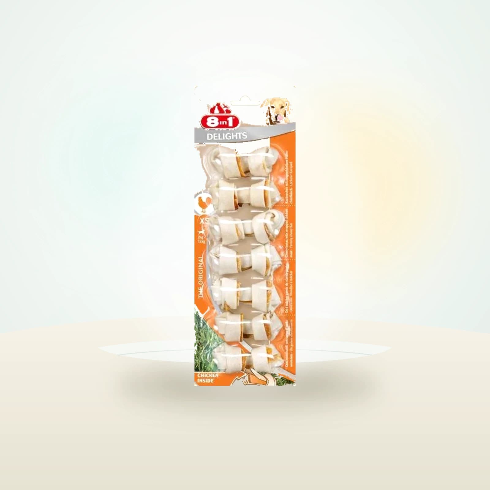 8in1 Delights kości dla psa Bones XS 7 szt