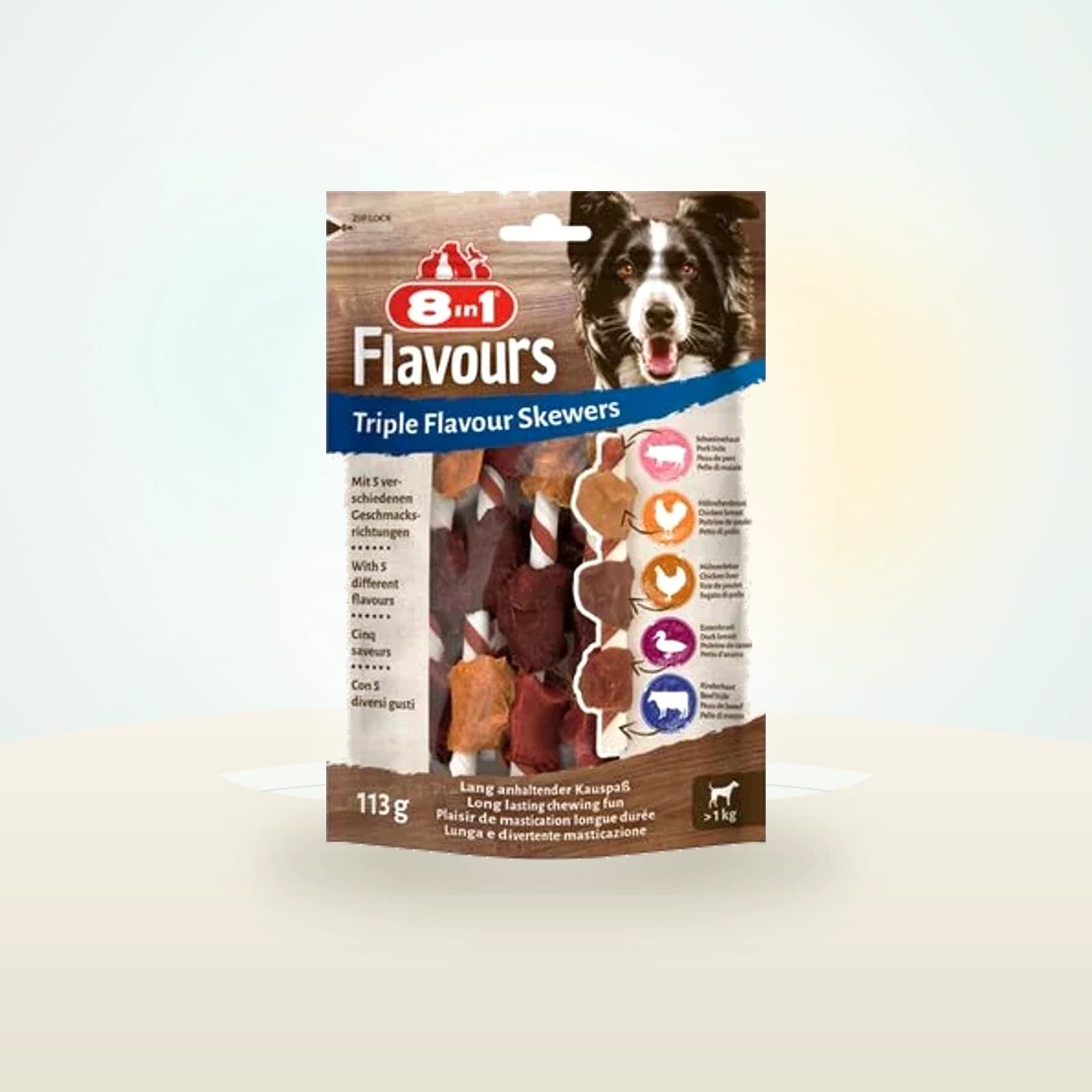 8in1 Triple Flavour Skewers