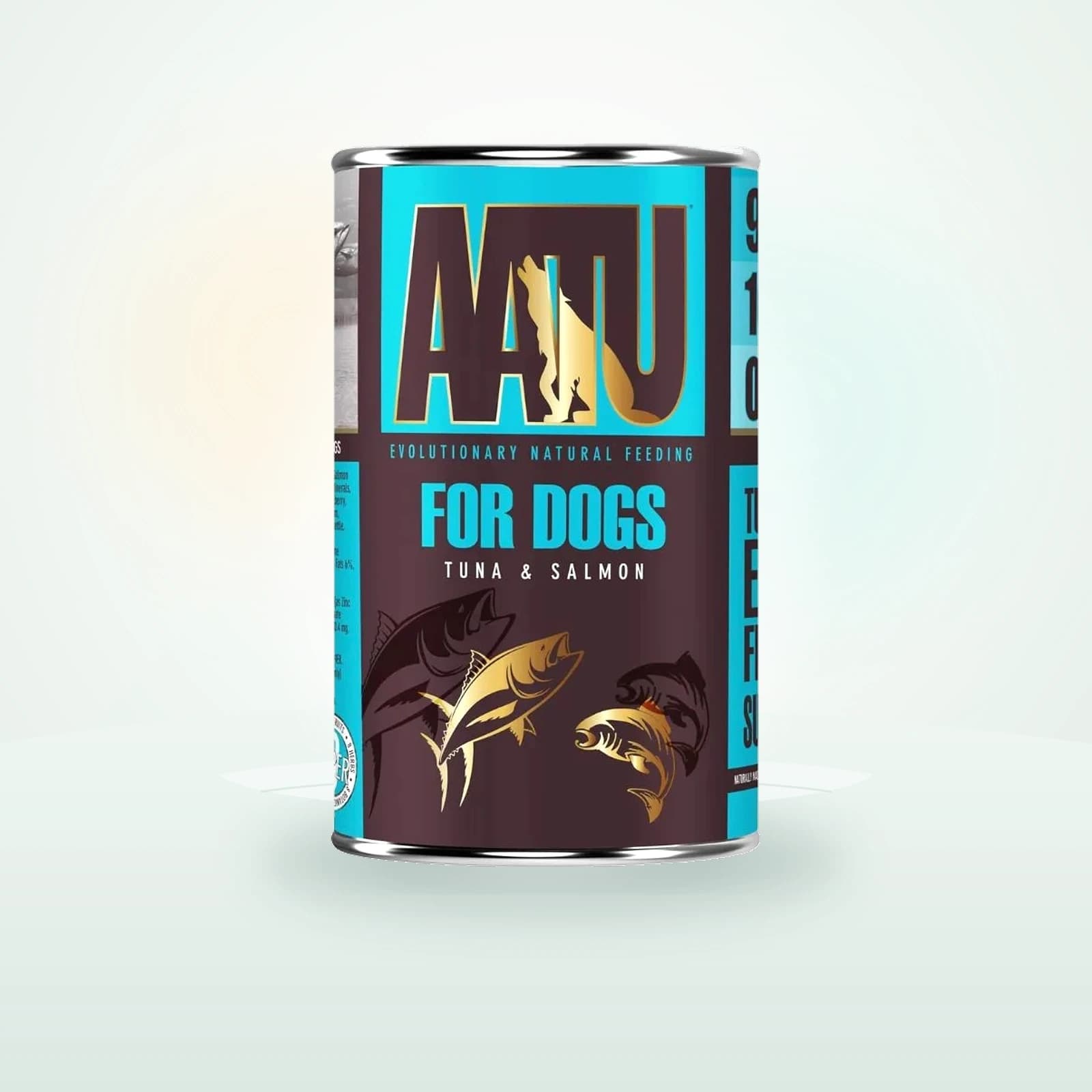 AATU Tuna & Salmon Dog Food Can