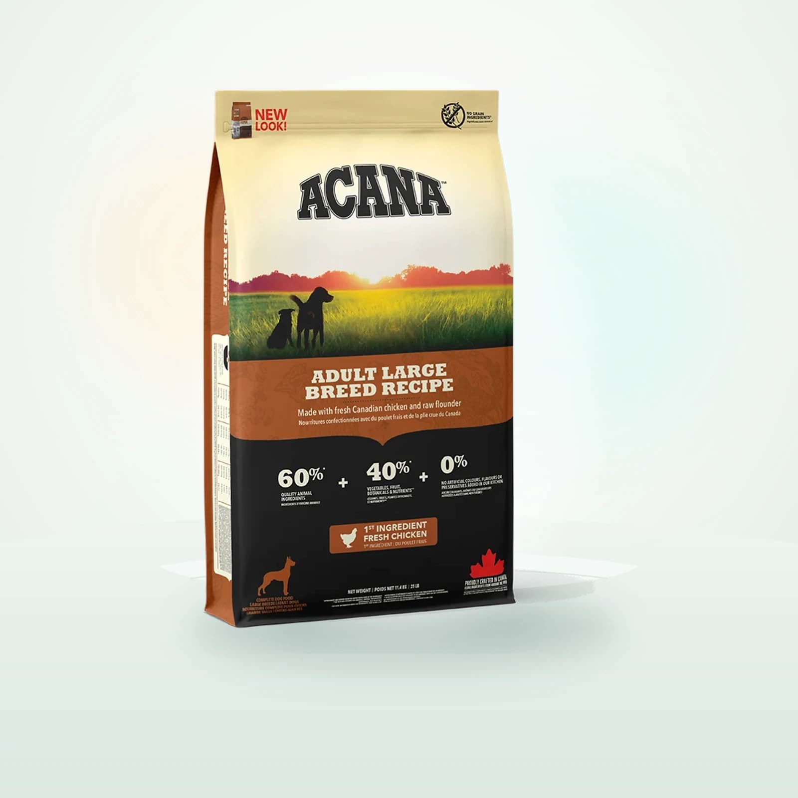 Acana Heritage Grain Free Adult Large Breed Dry Dog Food