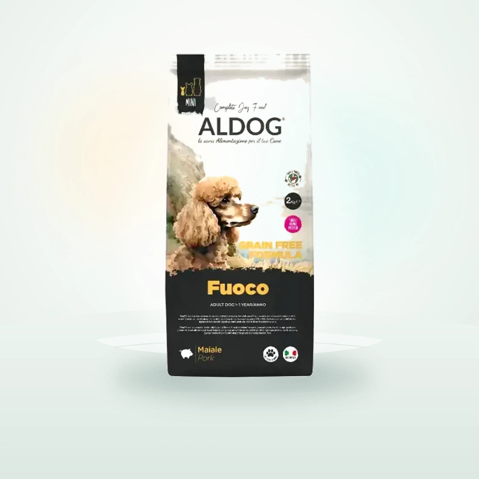 Aldog Fuoco Adult Mini Gluten e Grain Free al maiale