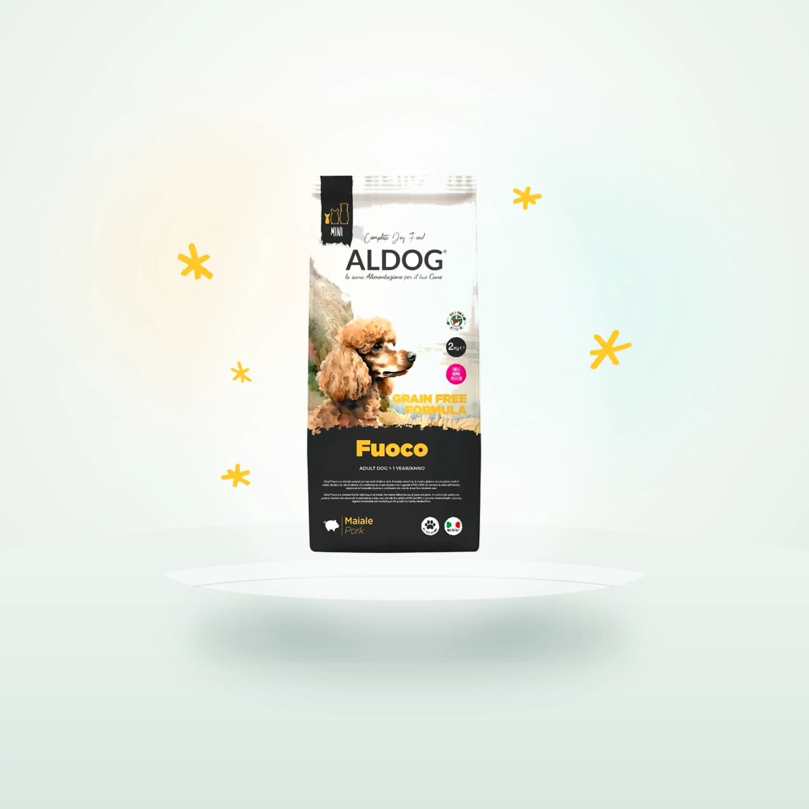 AlDog FUOCO MAIALE Crocchette Mini