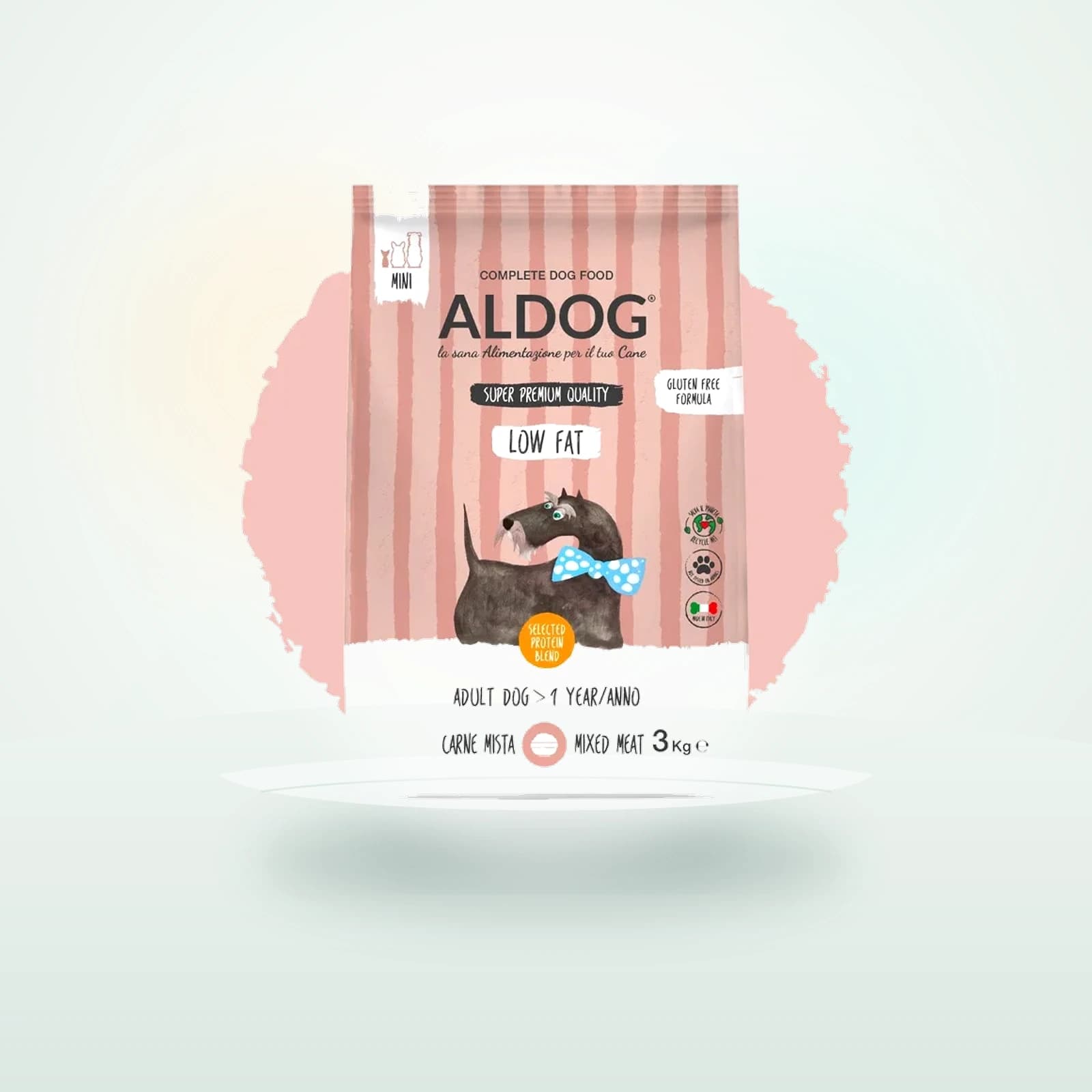 AlDog LOW FAT Crocchette Mini