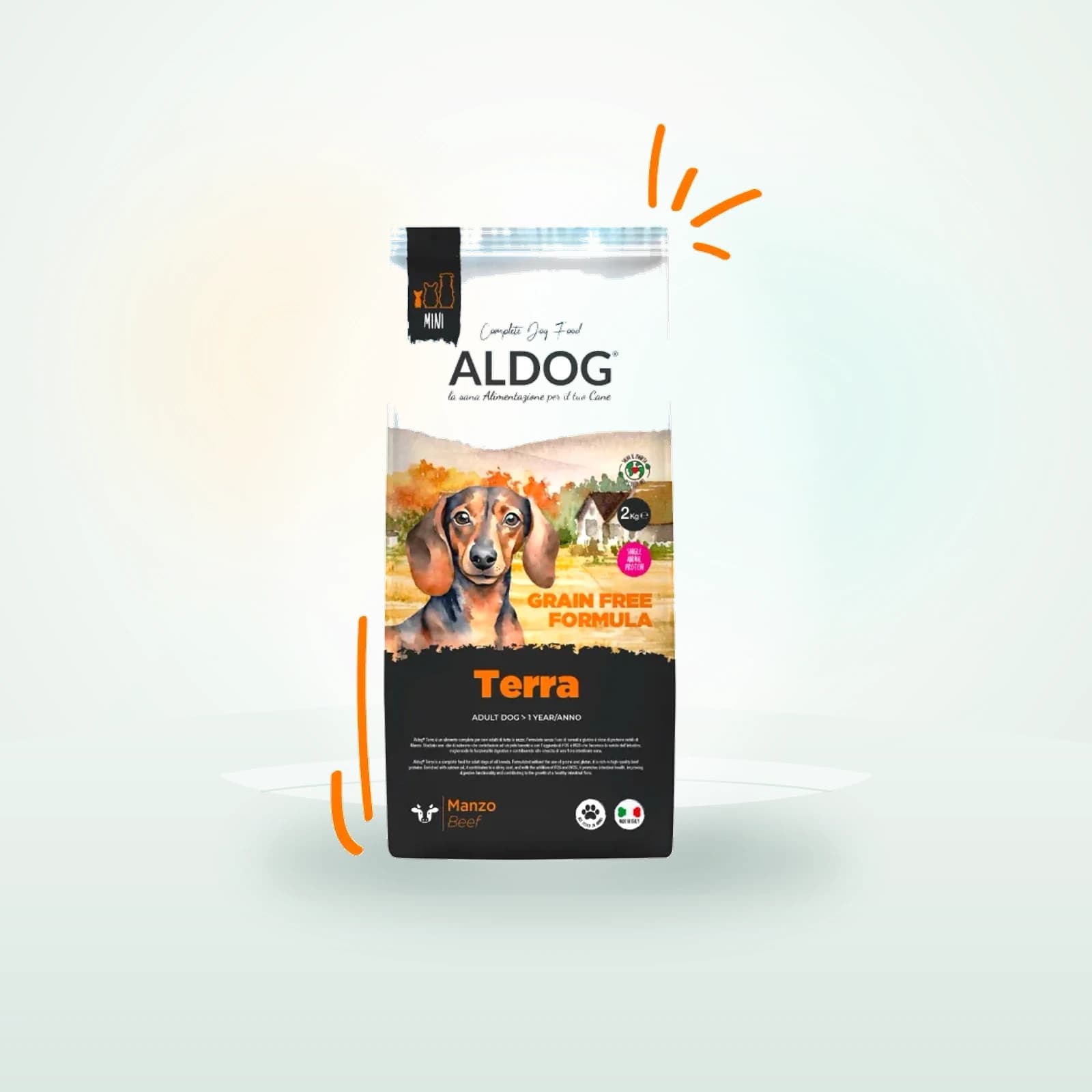 AlDog TERRA MANZO Crocchette Mini