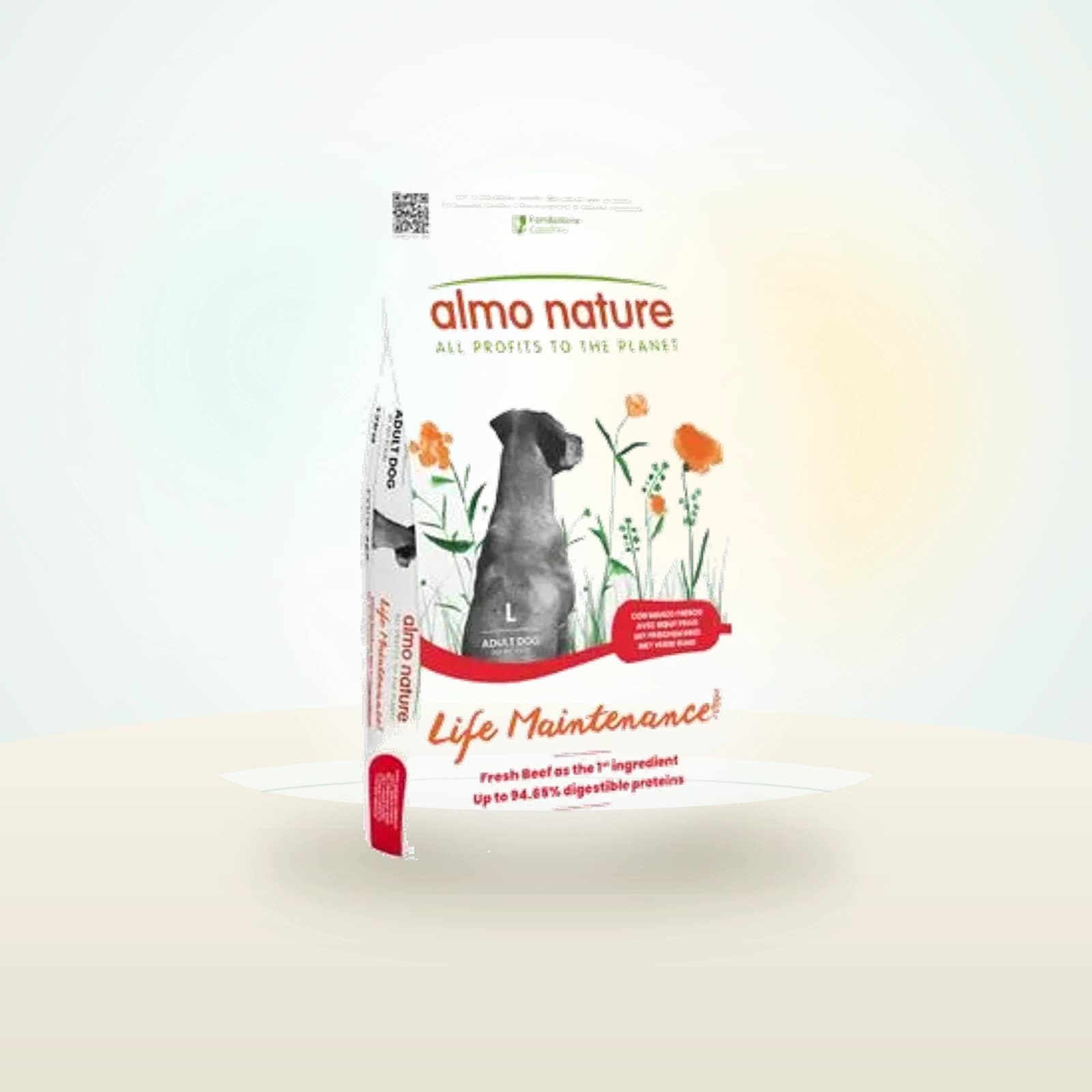 Almo Nature Holistic Adult oksekød og ris Large
