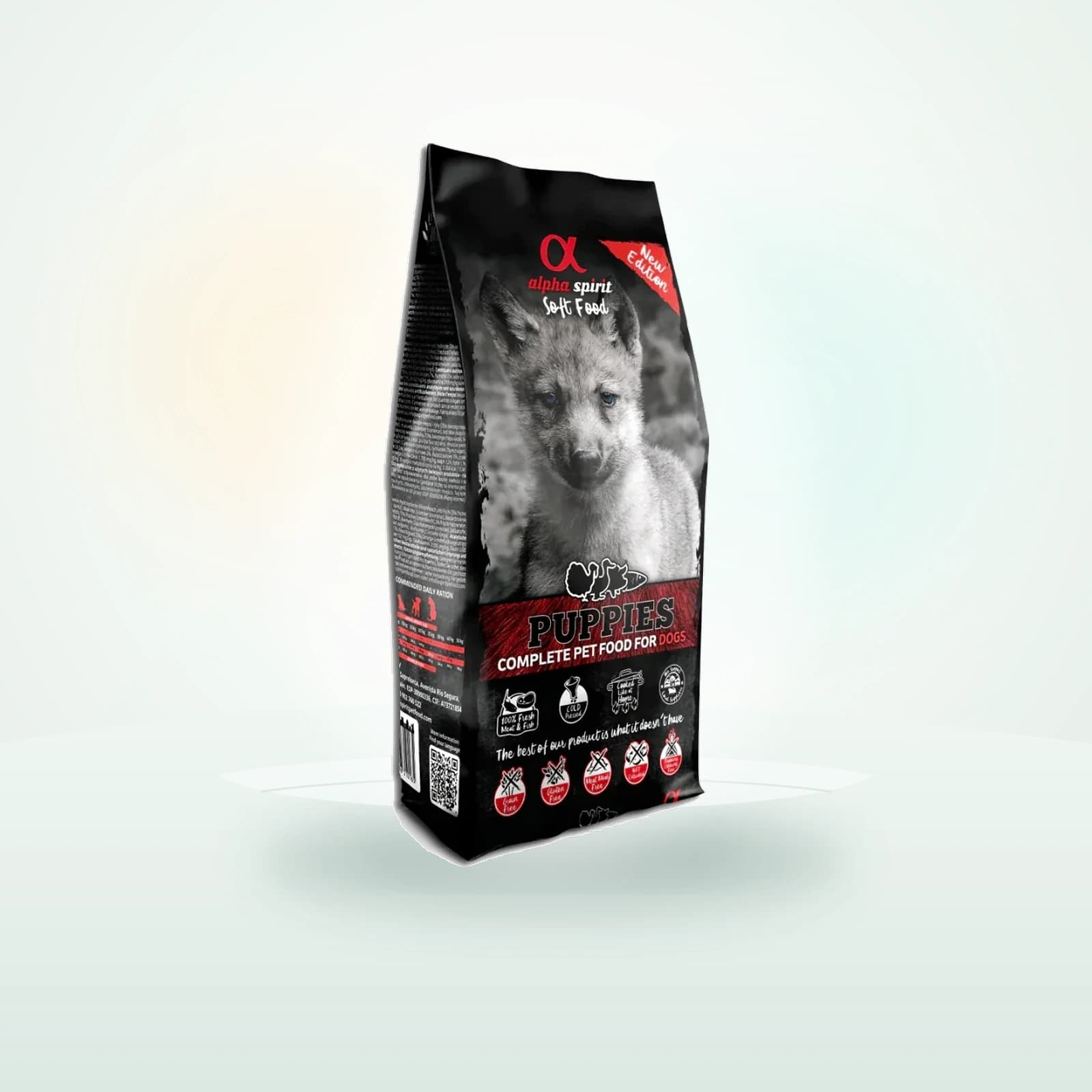 ALPHA SPIRIT Puppy Semi Moist Cold Pressed