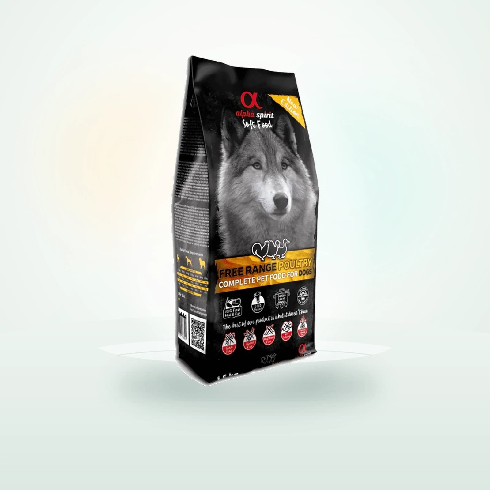 ALPHA SPIRIT Semi Moist Adult Poultry