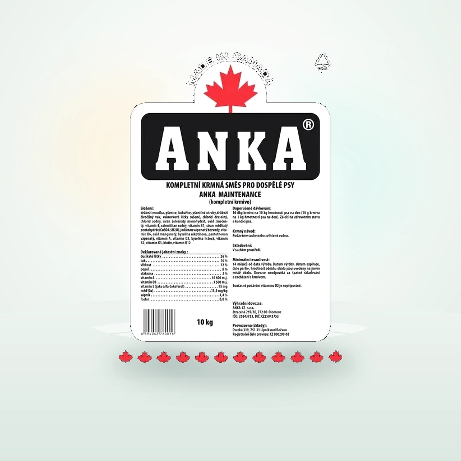 Anka Dog Maintenance