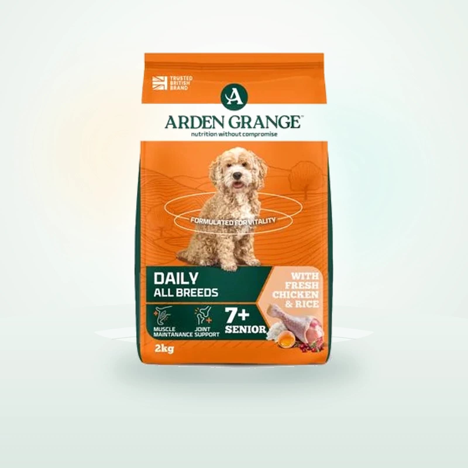 Arden Grange Daily 7+ Senior with Fresh Chicken & Rice