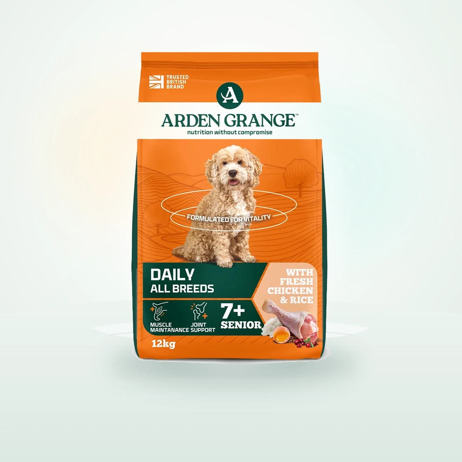 Arden Grange Senior Dry Dog Food with Chicken & Rice