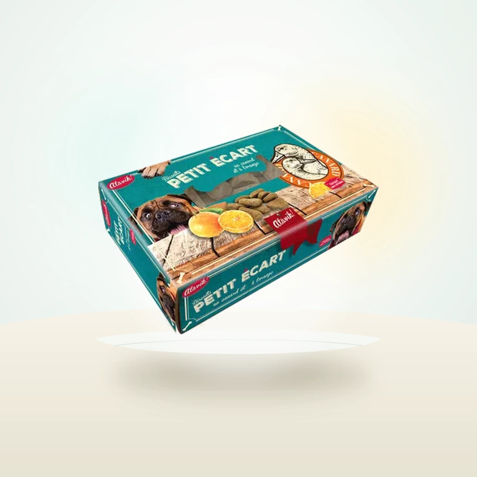 Atavik Biscuit récompense pour chien - Canard et orange