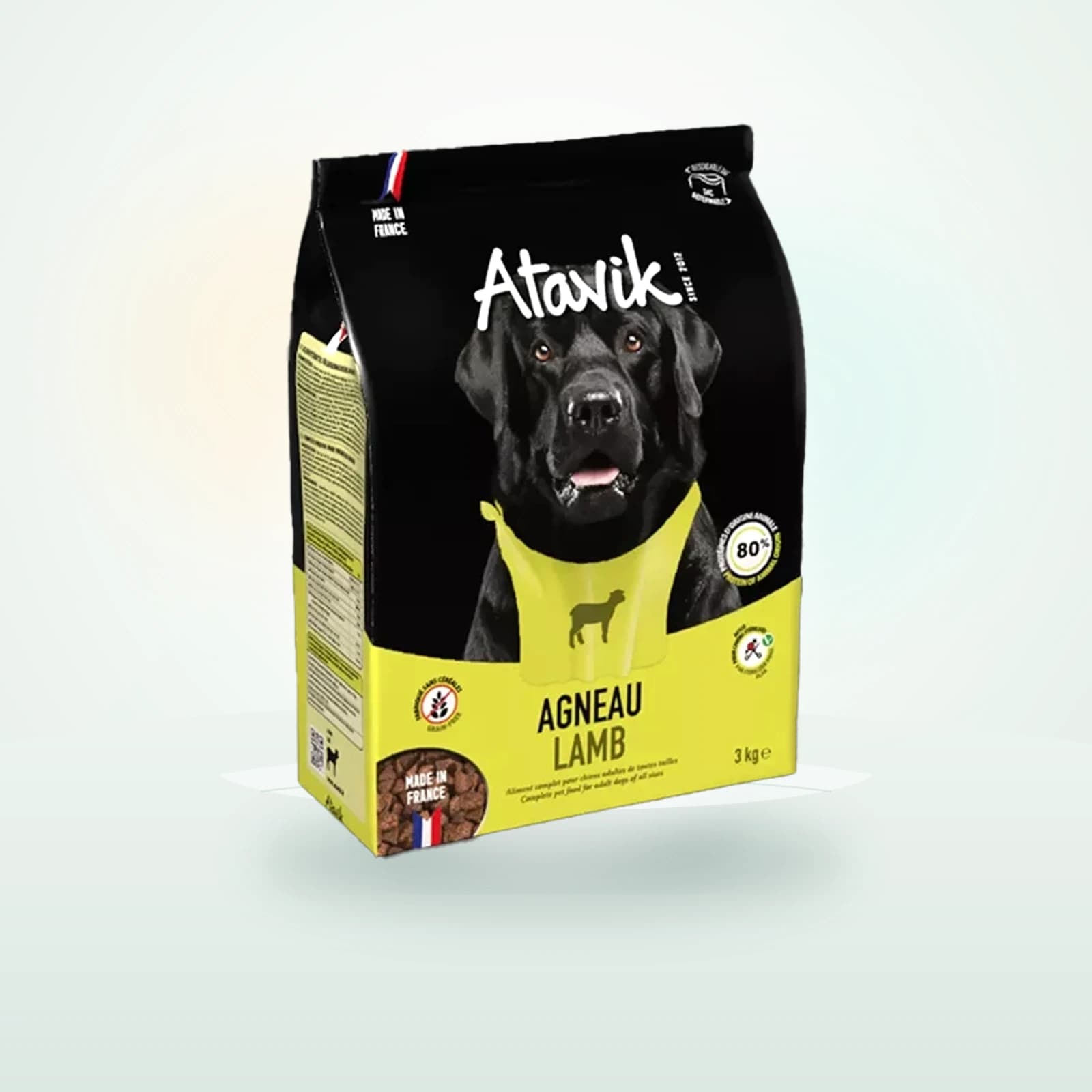 Atavik Croquettes Francaises Chien Agneau
