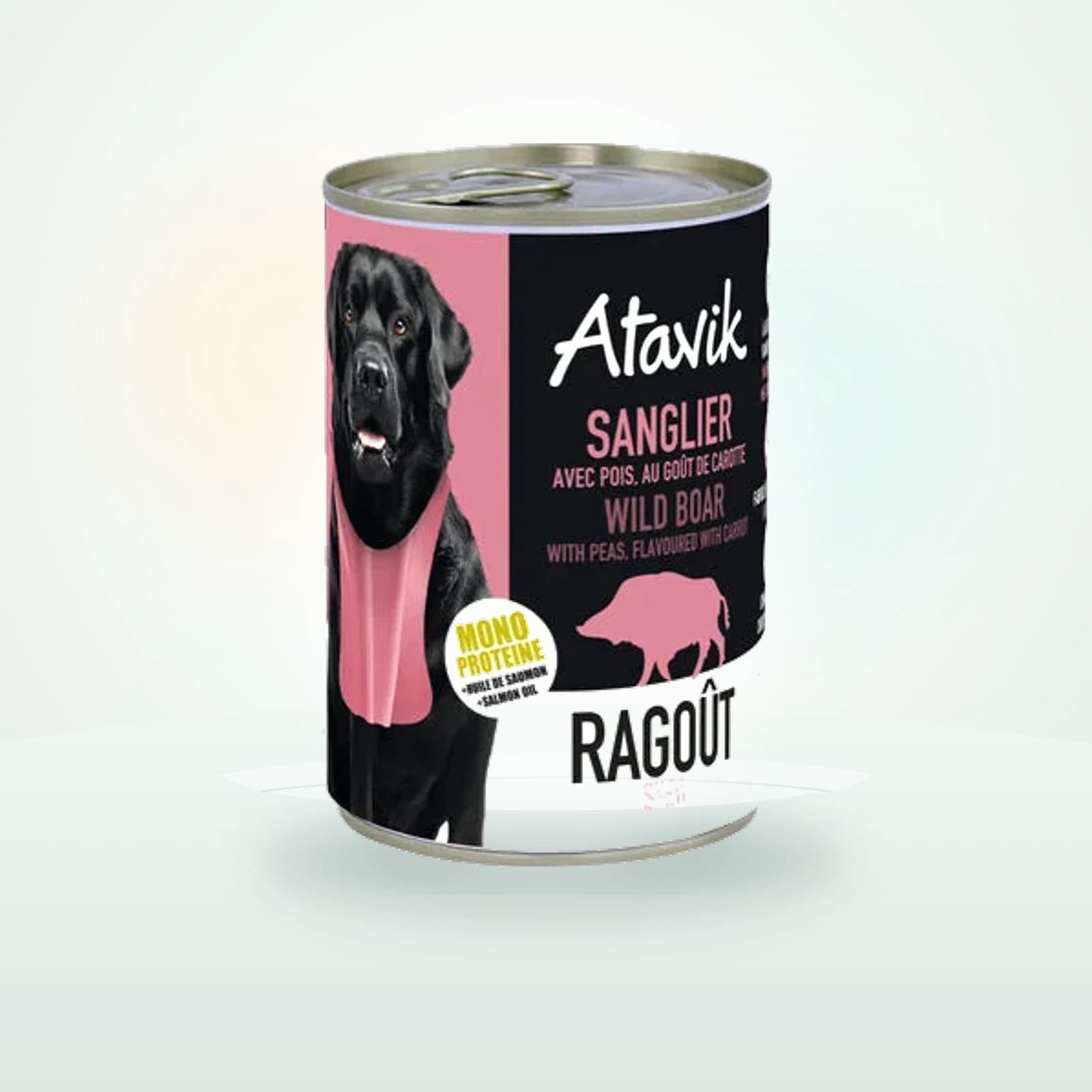 Atavik Ragoût pour chien - Sanglier