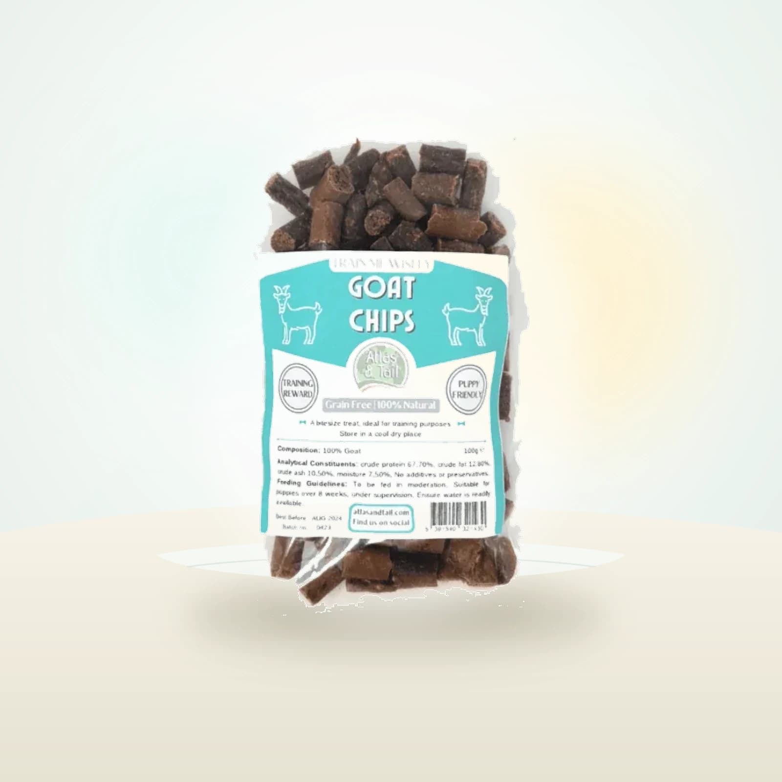 Atlas & Tail Goat Chips - Training Treats