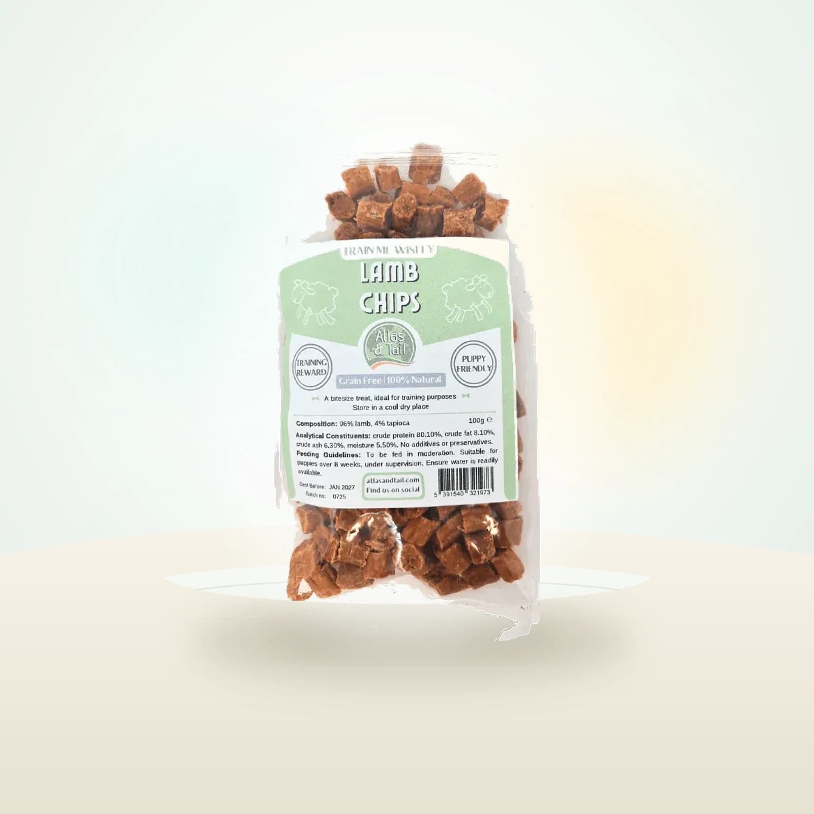 Atlas & Tail Lamb Chips - Training Treats