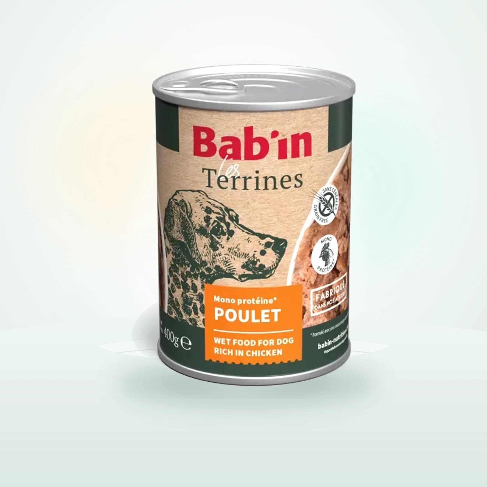 Bab'in Terrine Chien Poulet