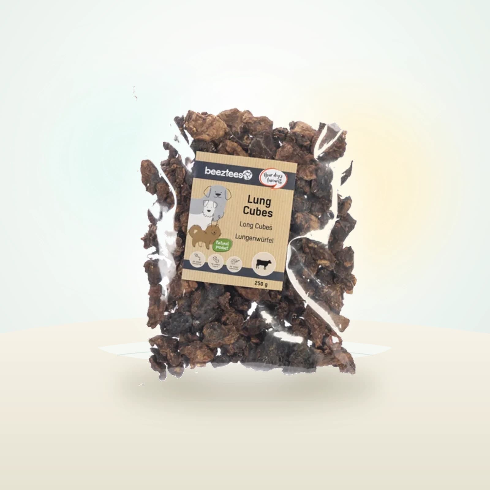 Beeztees Beef Lung Cubes