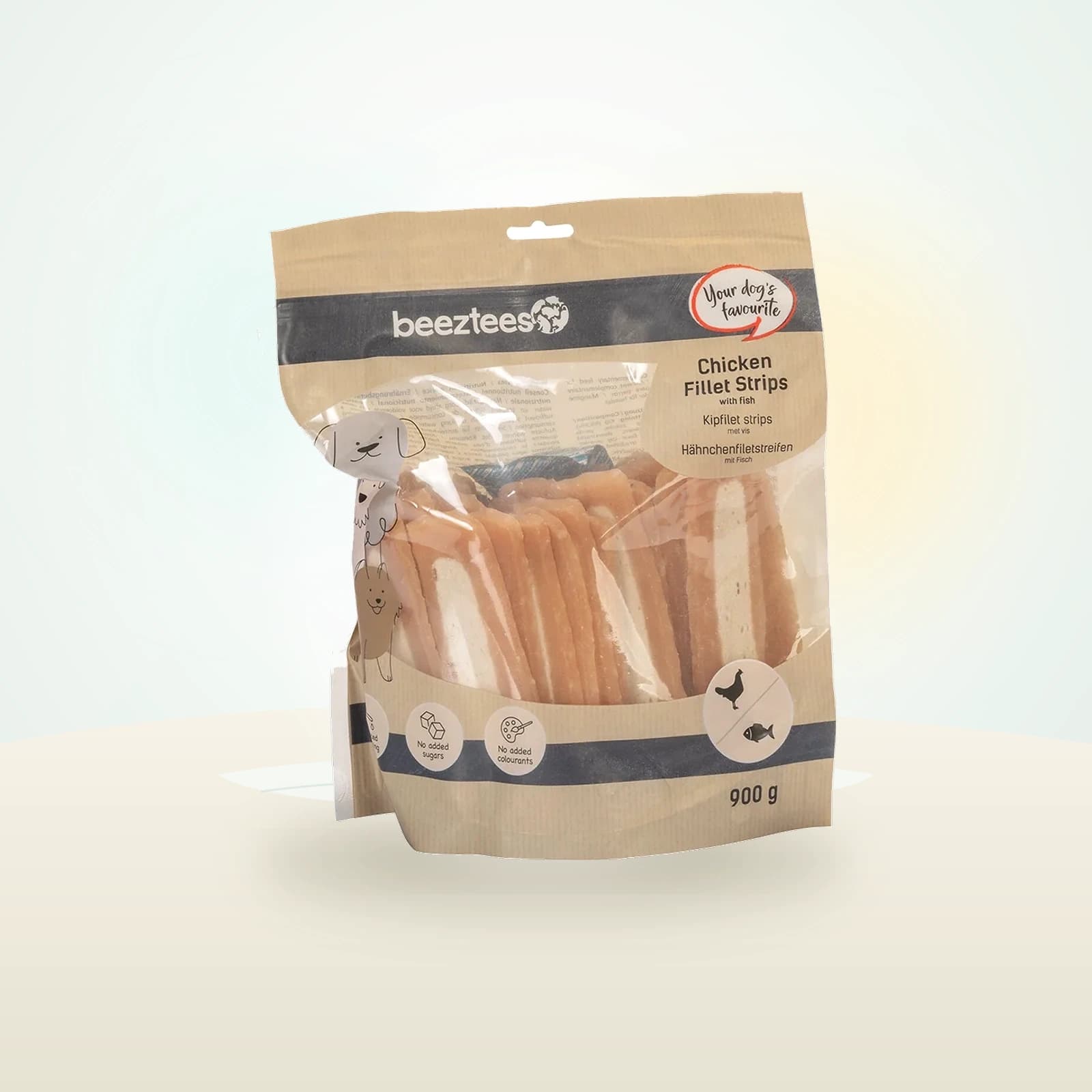 Beeztees Chicken Strips with Fish