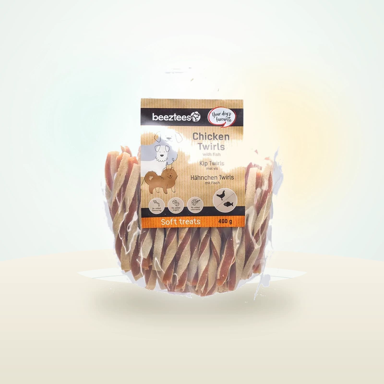 Beeztees Chicken Twirls with Fish