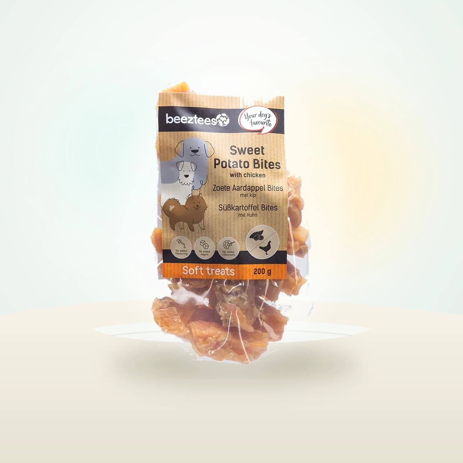 Beeztees Sweet Potato Bites - Chicken