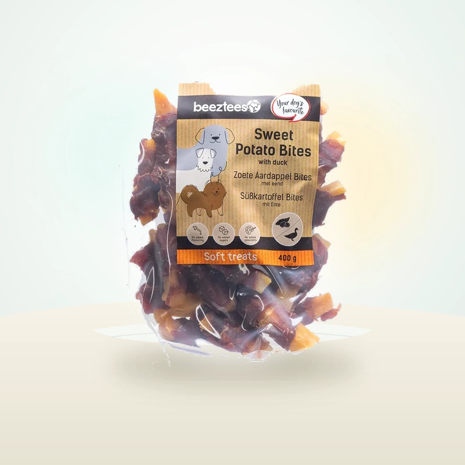 Beeztees Sweet Potato Bites - Duck