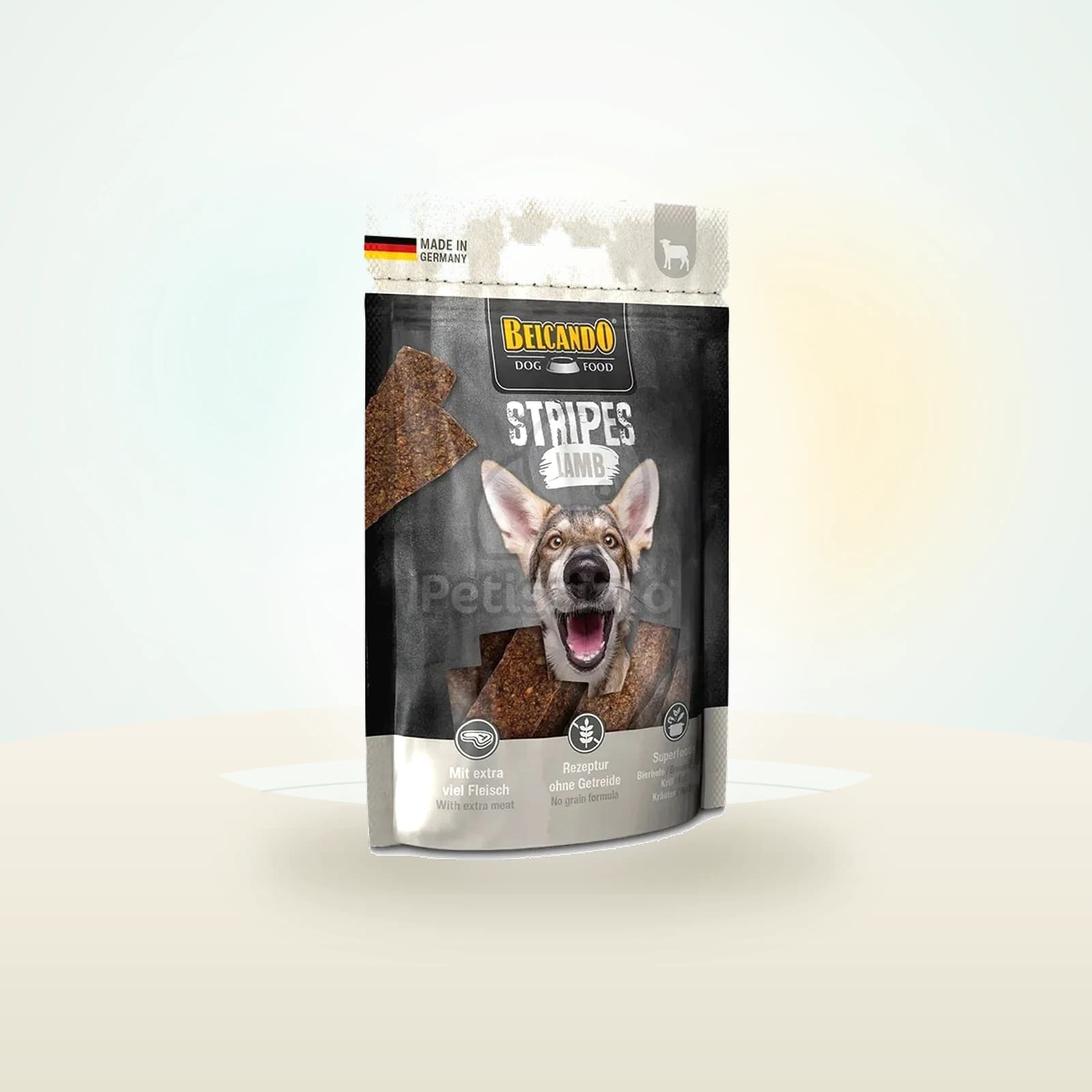 Belcando Stripes Snack - bárányos szeletek