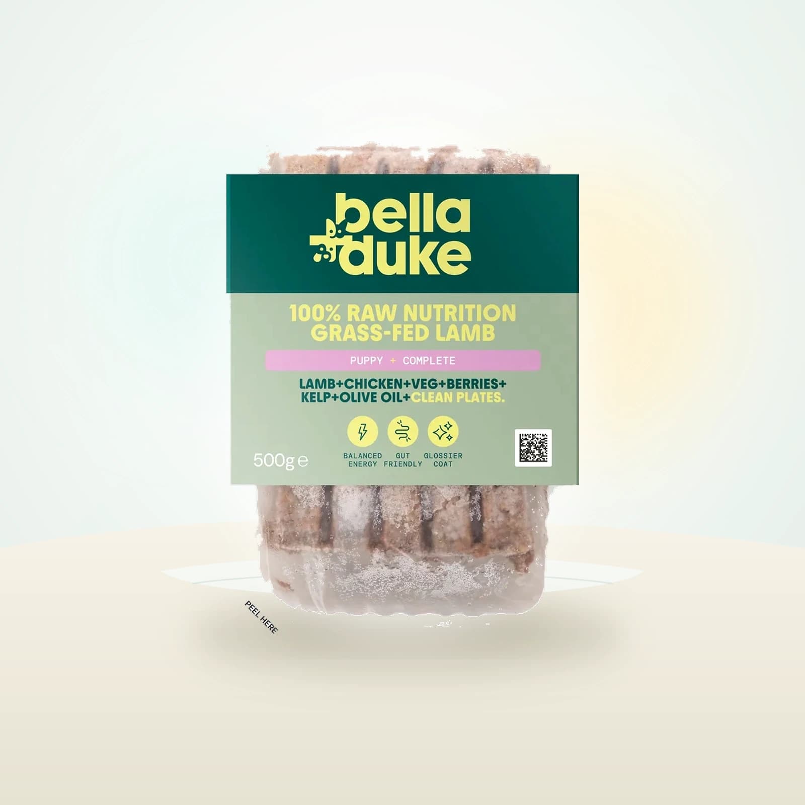 Bella & Duke Complete Raw Puppy Food Grass-Fed Lamb
