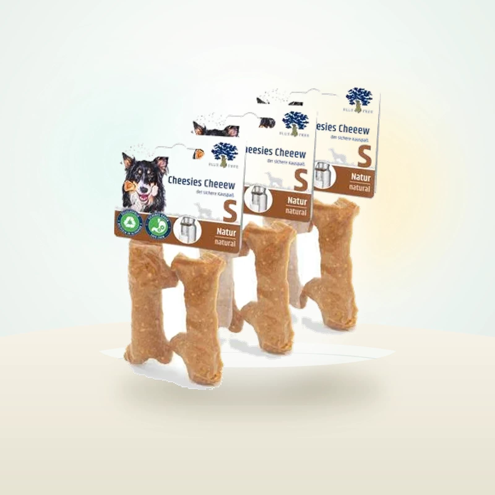 Blue Tree snacks pour chien Cheesie Cheeew nature