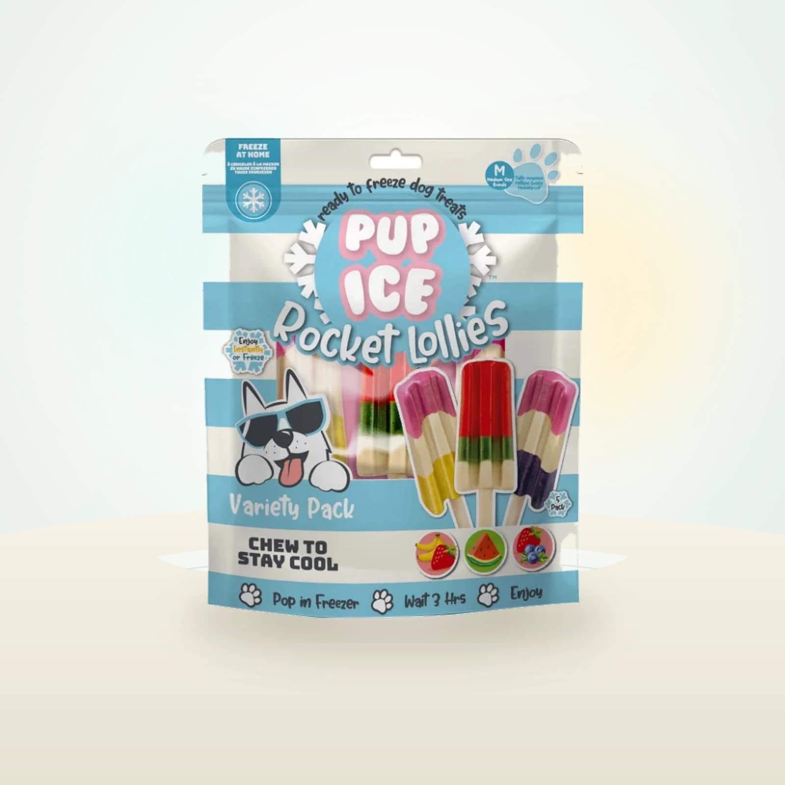 Boon Pup Ice Rocket Lollies assortiment M per cani