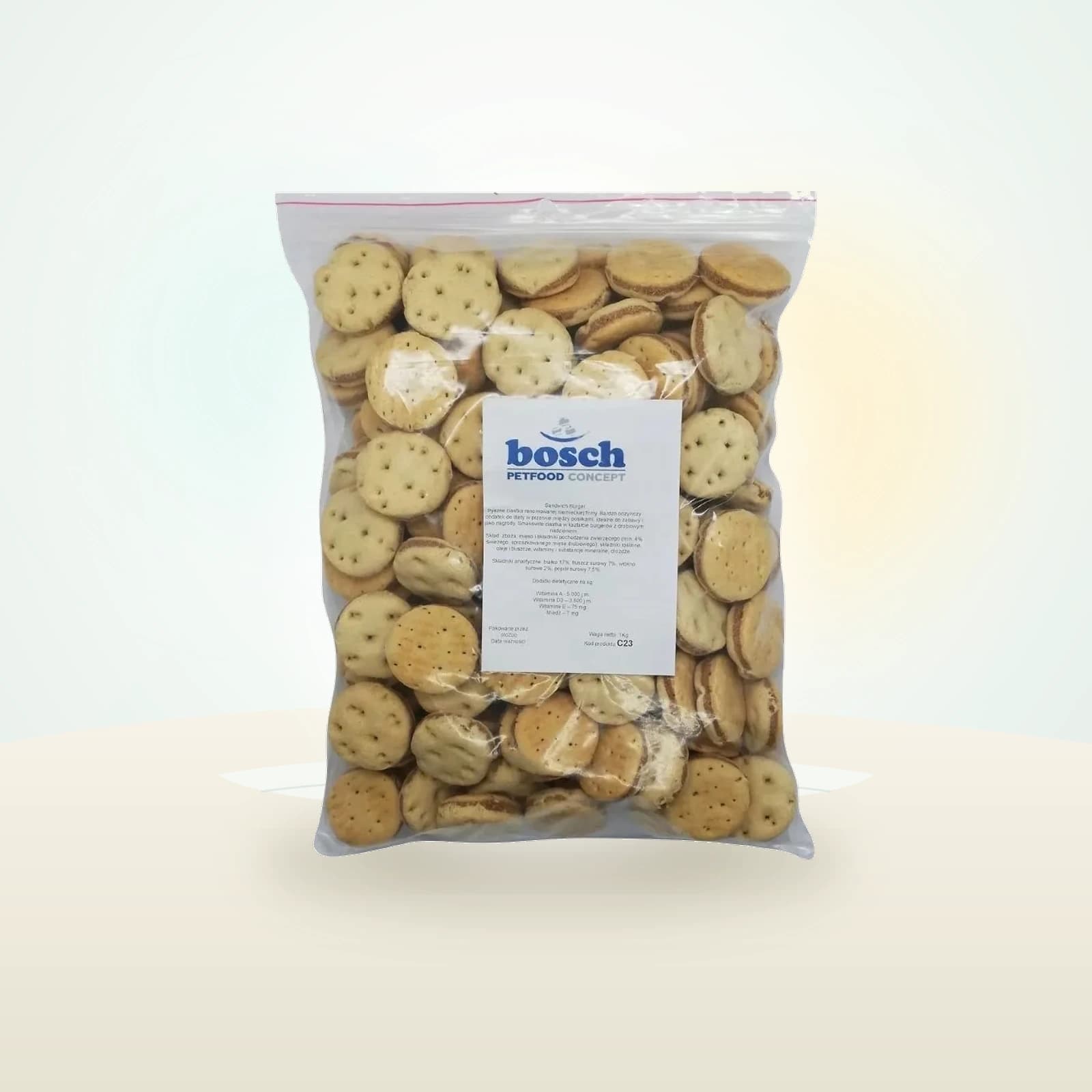 Bosch Burger drobiowy ciastka dla psów