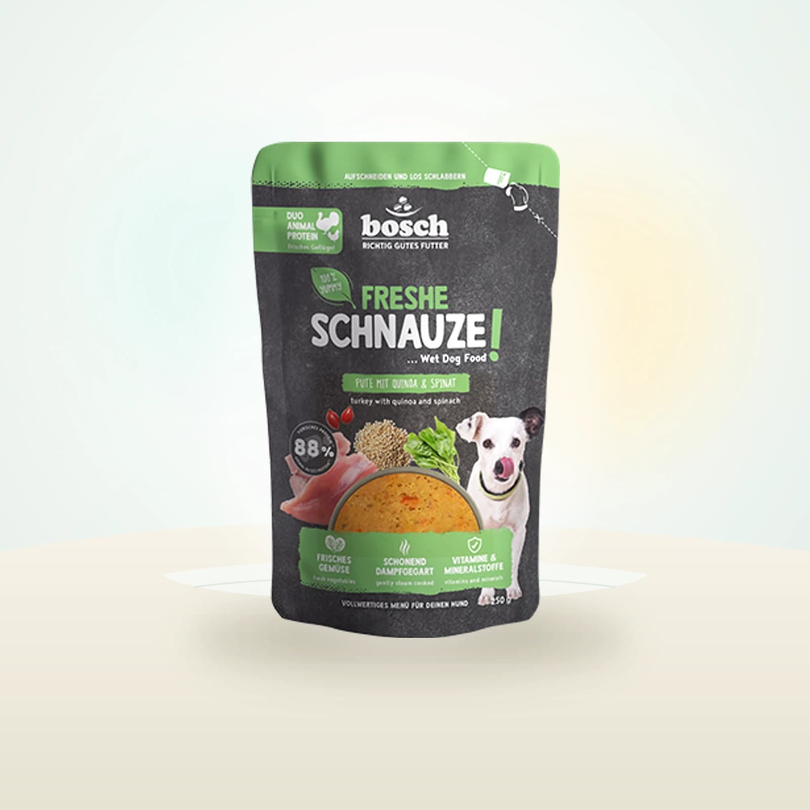 Bosch Pute mit Quinoa & Spinat