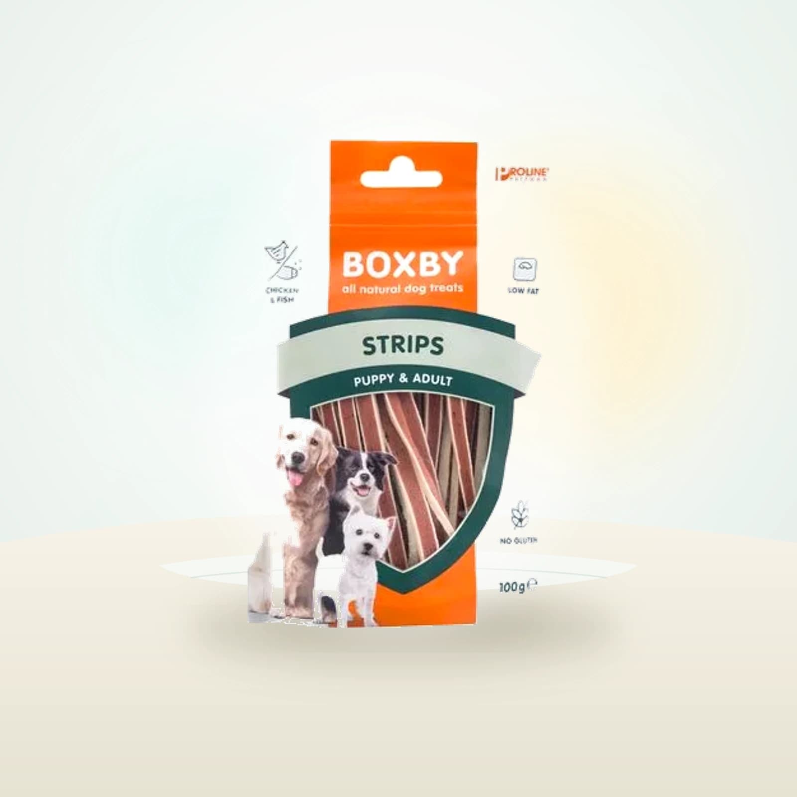 Boxby Strips, poulet & poisson