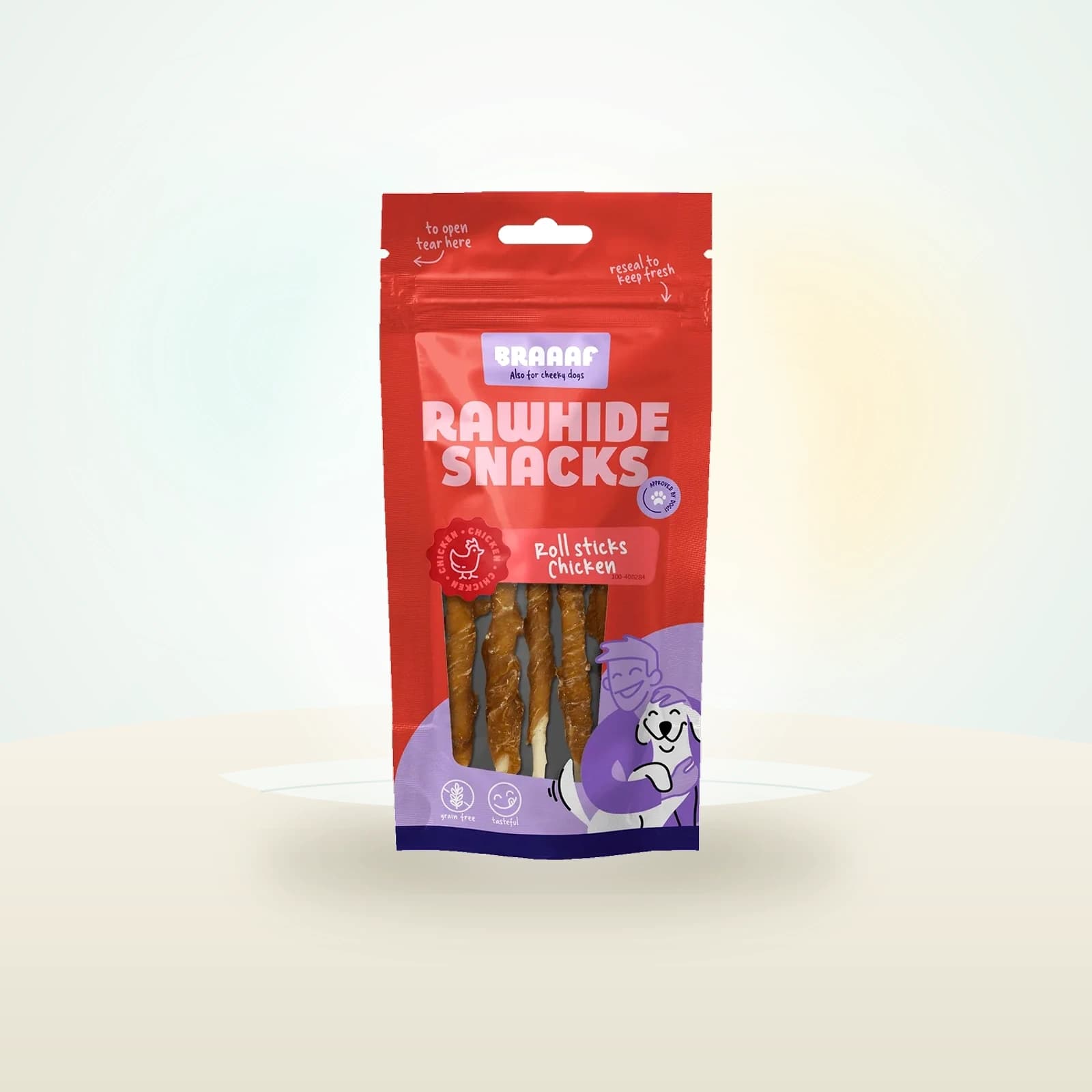 Braaaf Rollsticks - Dog snacks