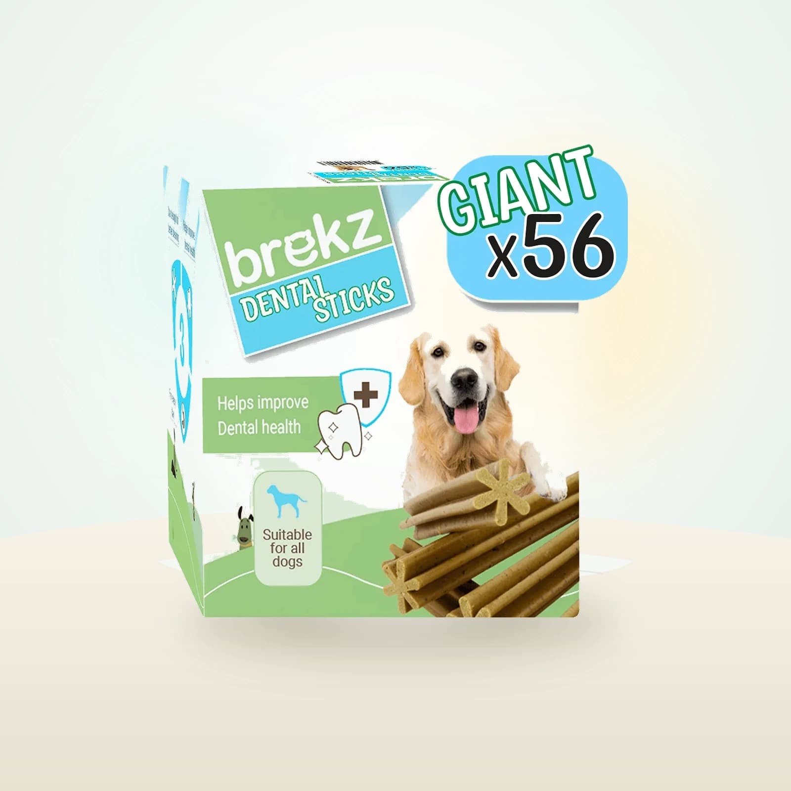 Brekz Dental Sticks Giant - 1 boîte