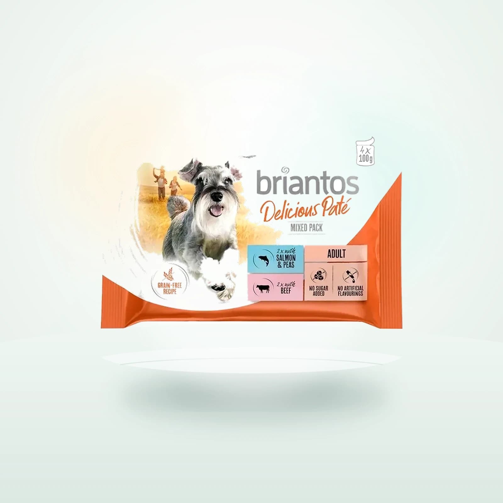 Briantos in buste Pacco misto Umido per cane