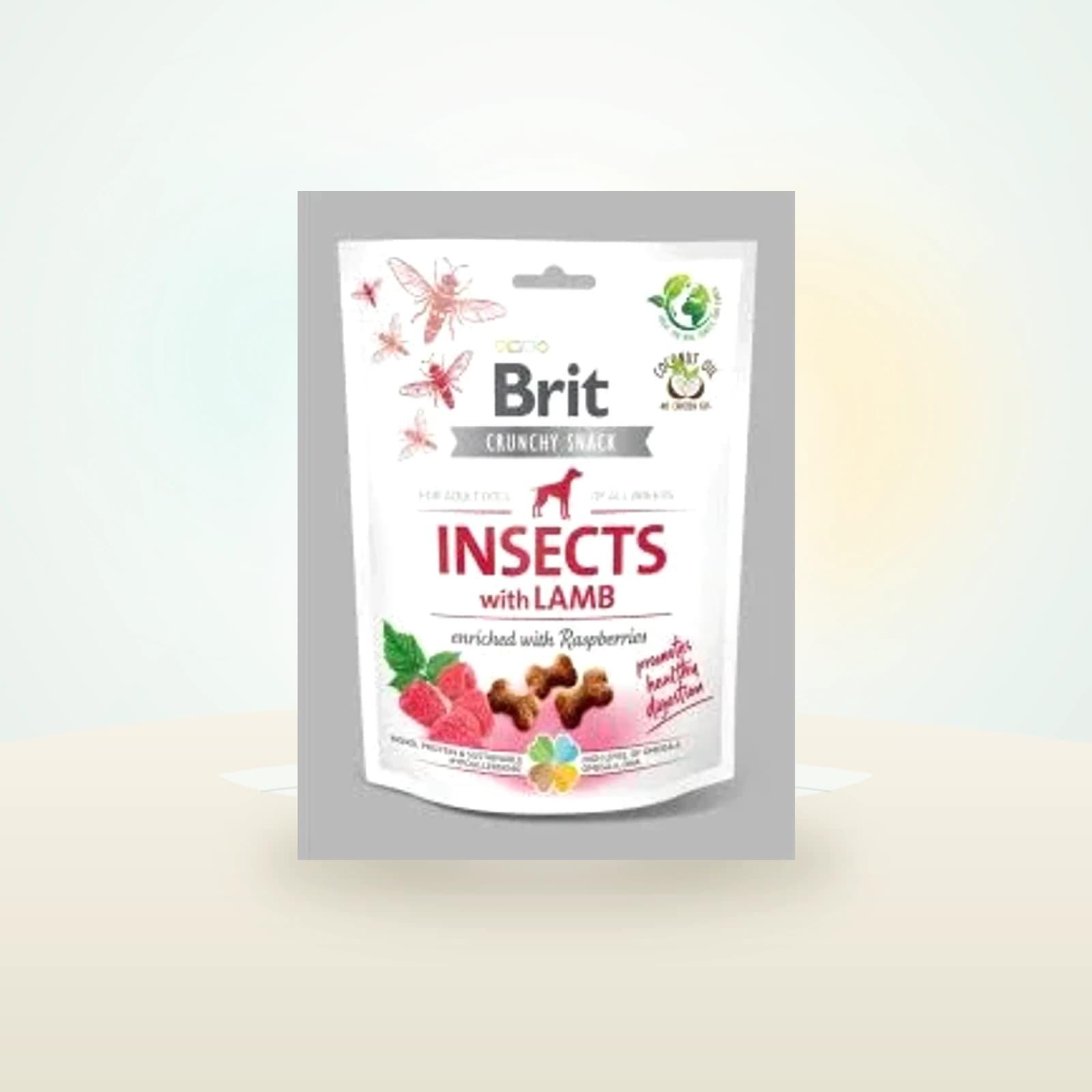 Brit Crunchy Snack Insectes et Agneau
