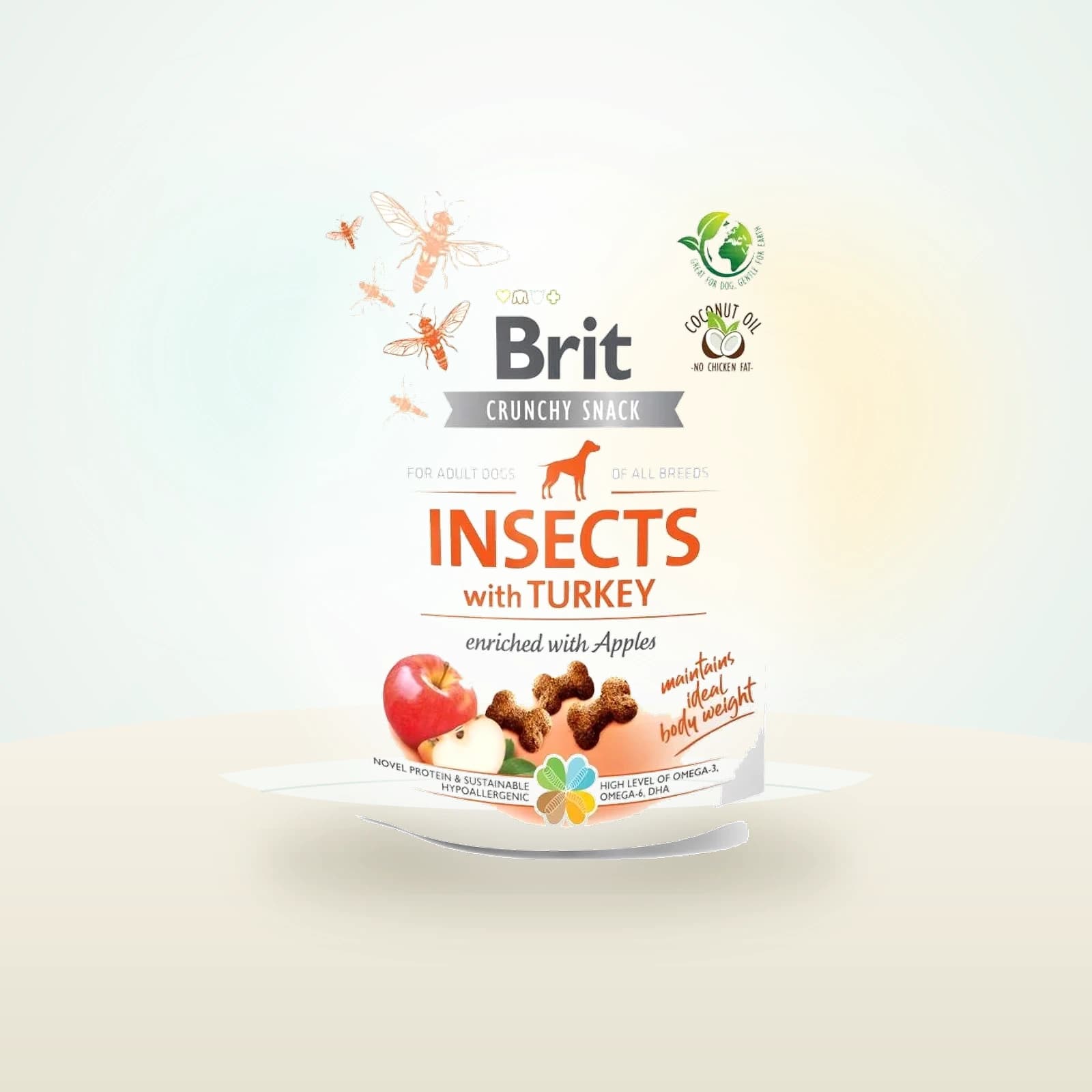 Brit Crunchy Snack Insects Turkey