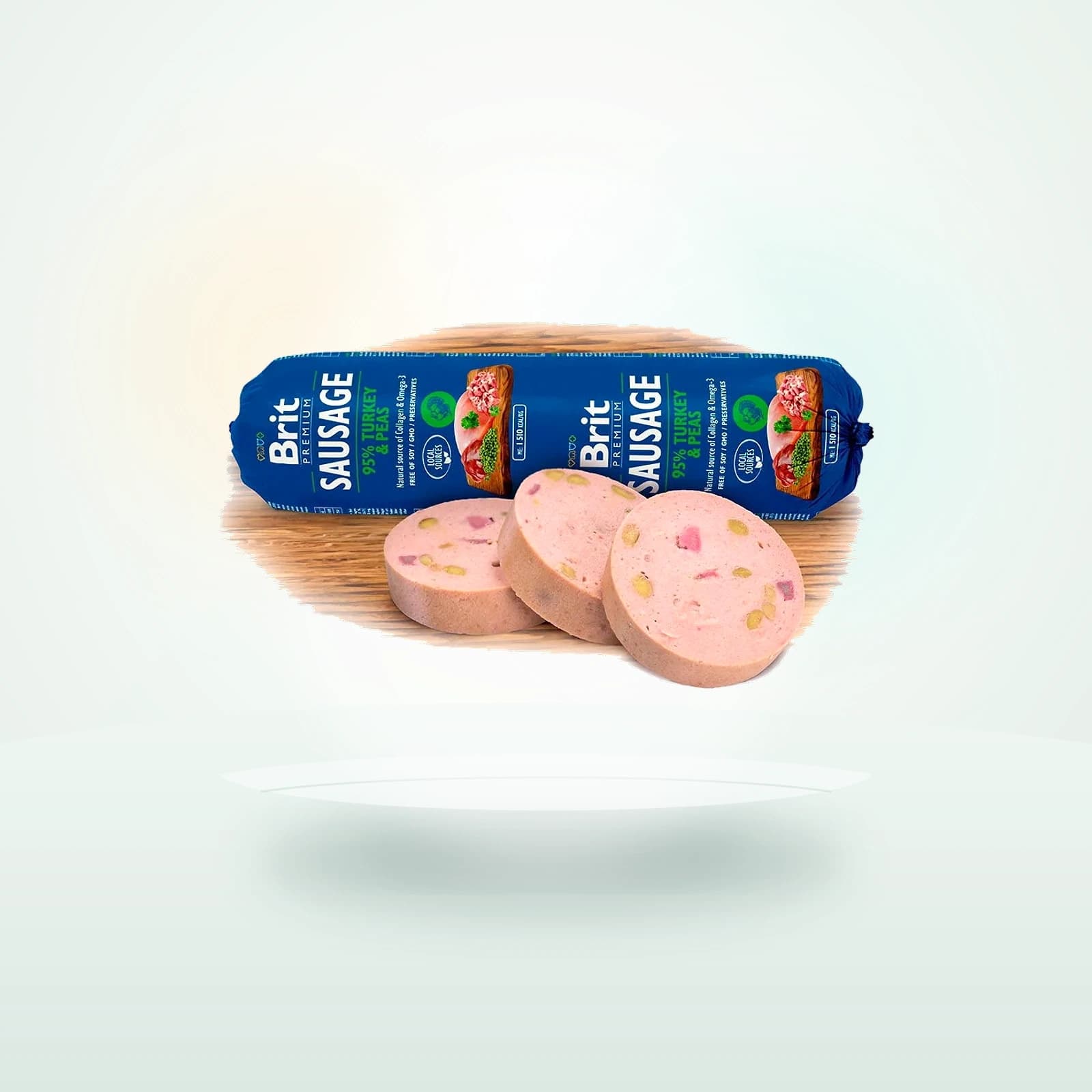 Brit Premium makkara kalkkuna & herne