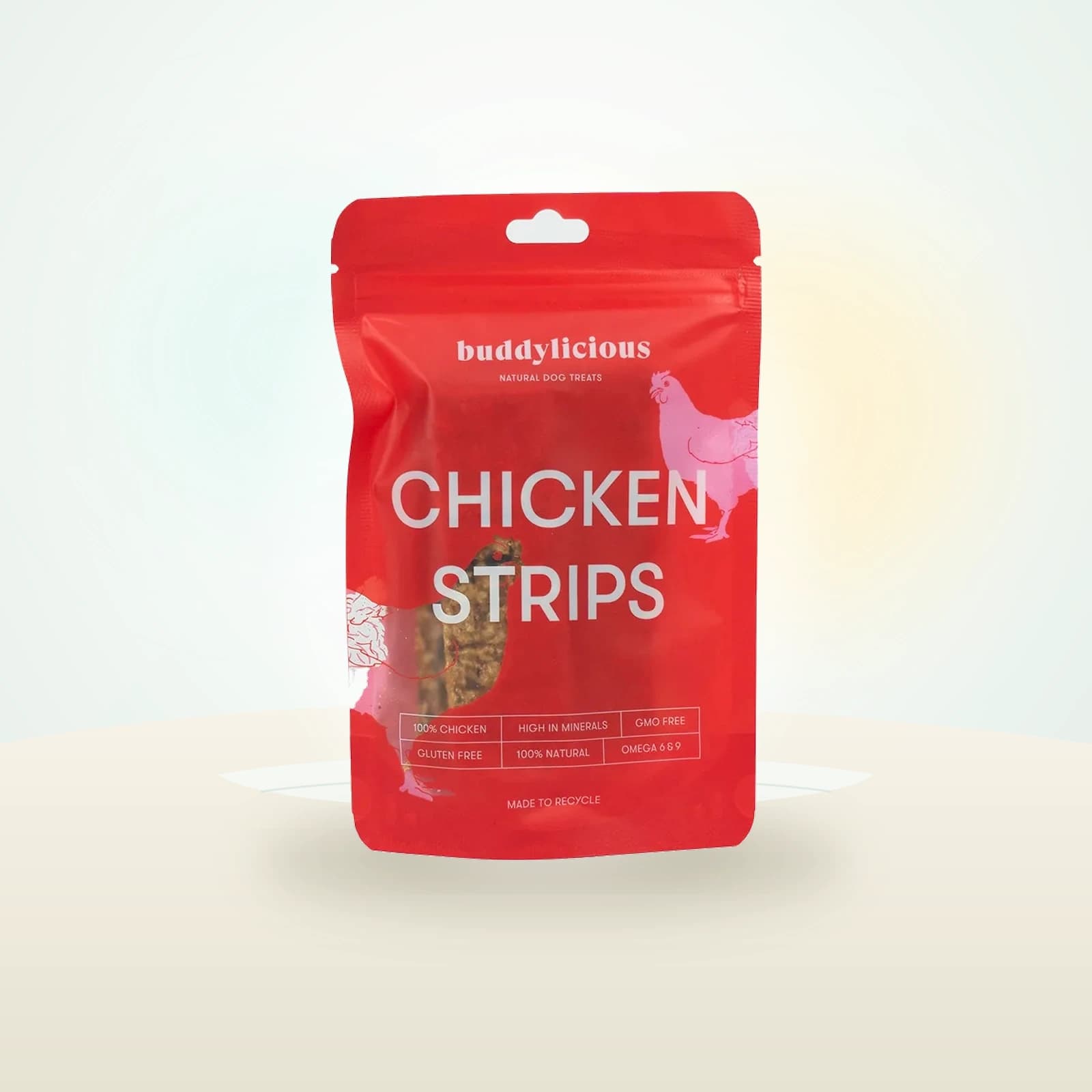 Buddylicious Chicken Strips Dog Treats