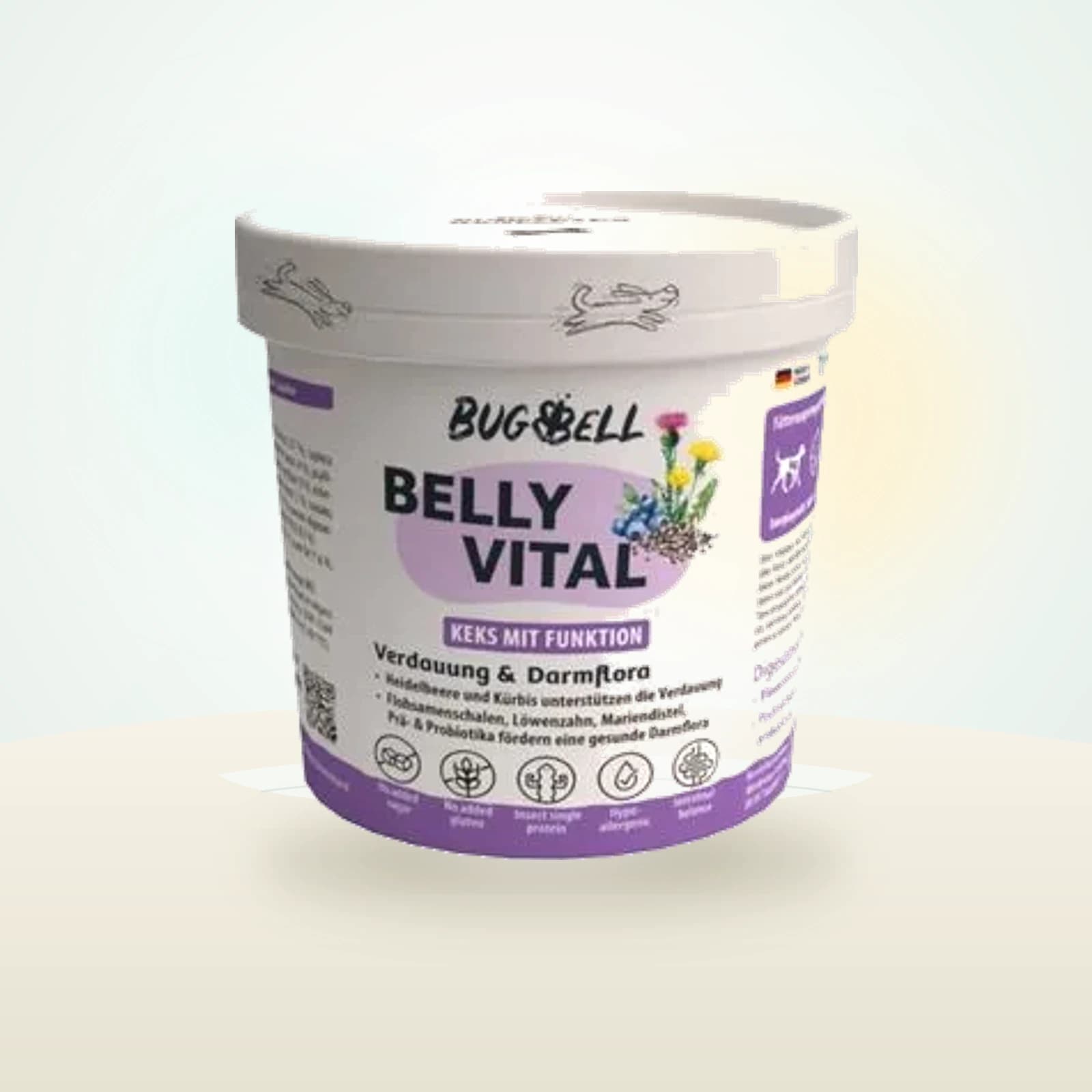 BugBell BugKeks Belly Vital digestión y flora intestinal