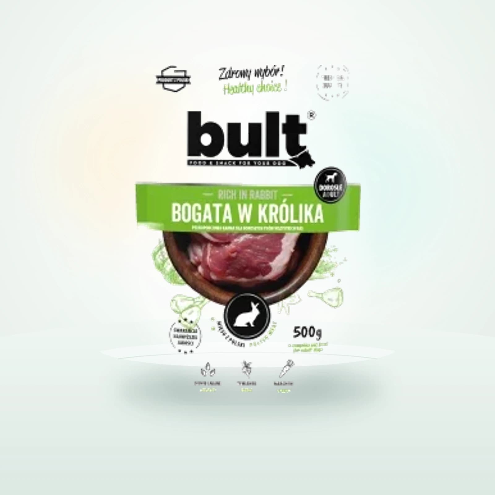 bult Bogata w królika