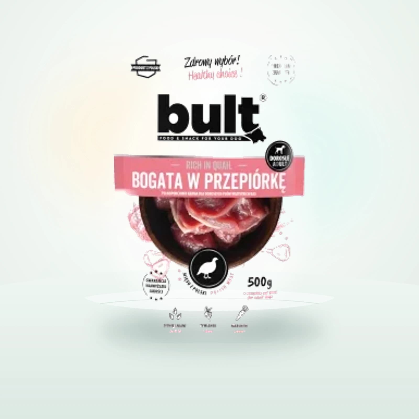 bult Bogata w przepiórkę